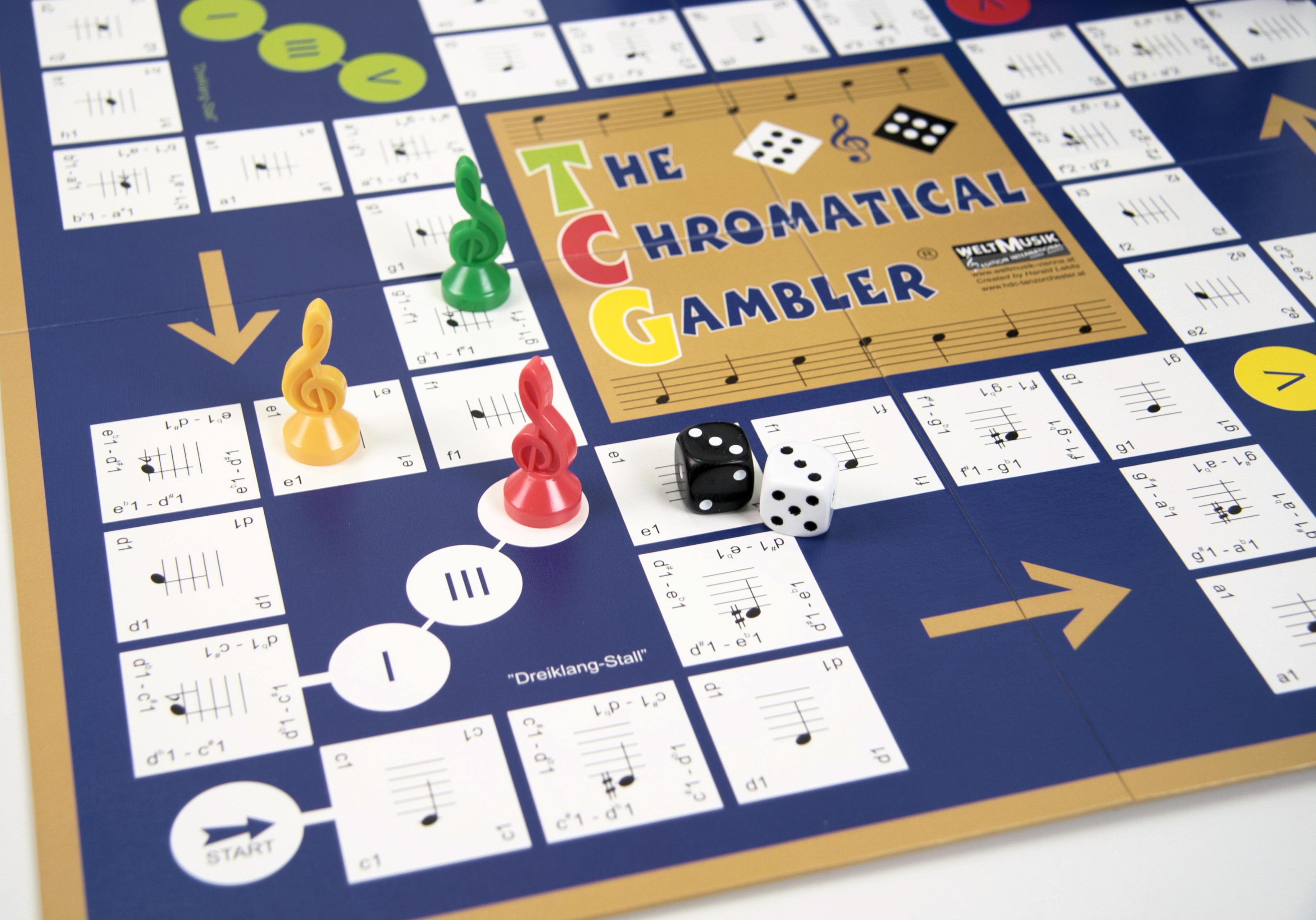 The Chromatical Gambler - Brettspiel The Chromatical Gambler - Brettspiel