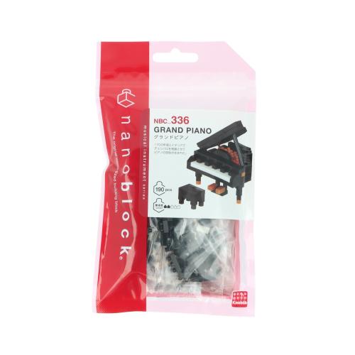nanoblock Grand Piano, Fl�gel, schwarz