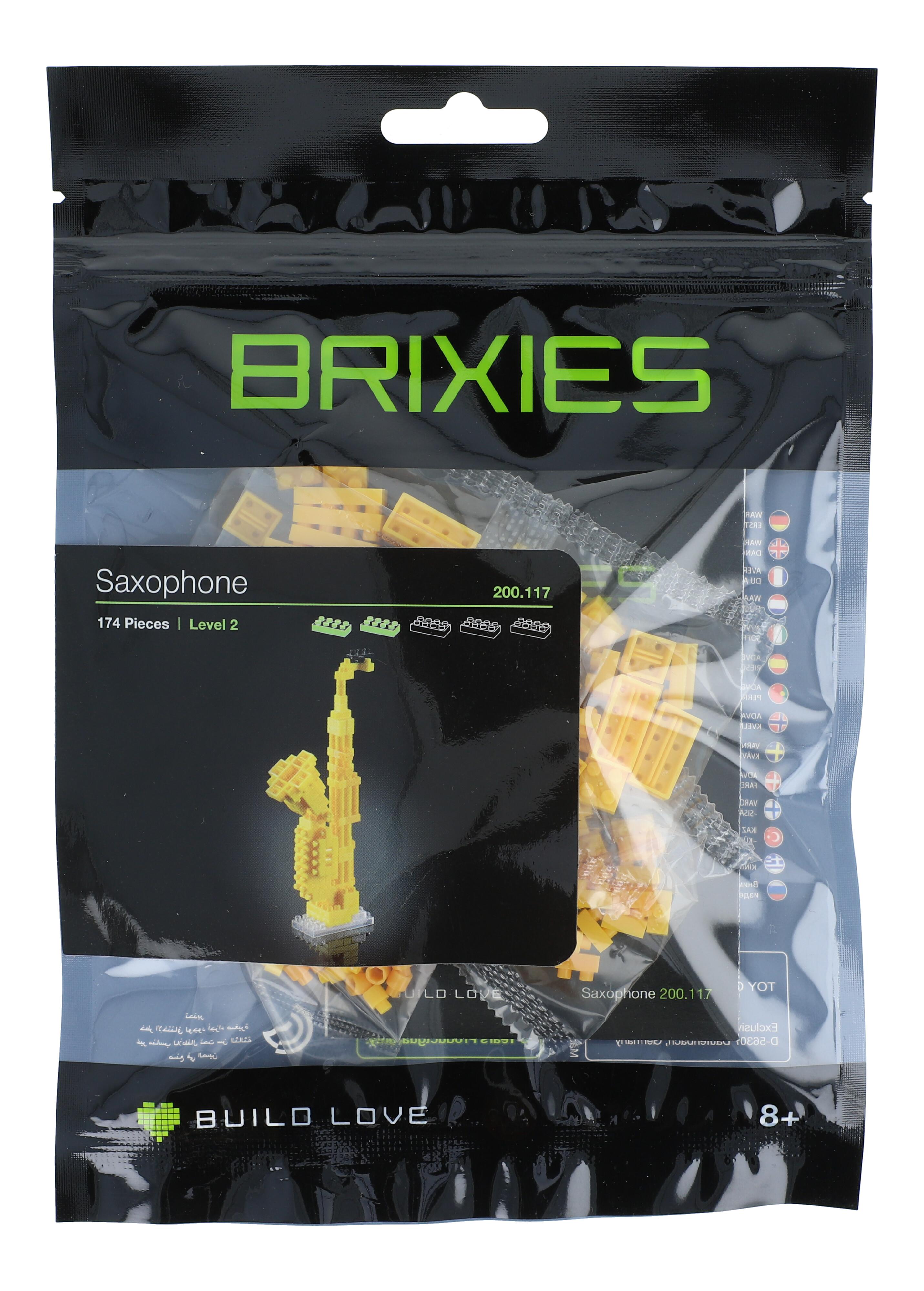 Brixies Mini-Collectionen / Microsized building blocks, Saxophon Brixies Mini-Collectionen / Microsized building blocks, Saxophon