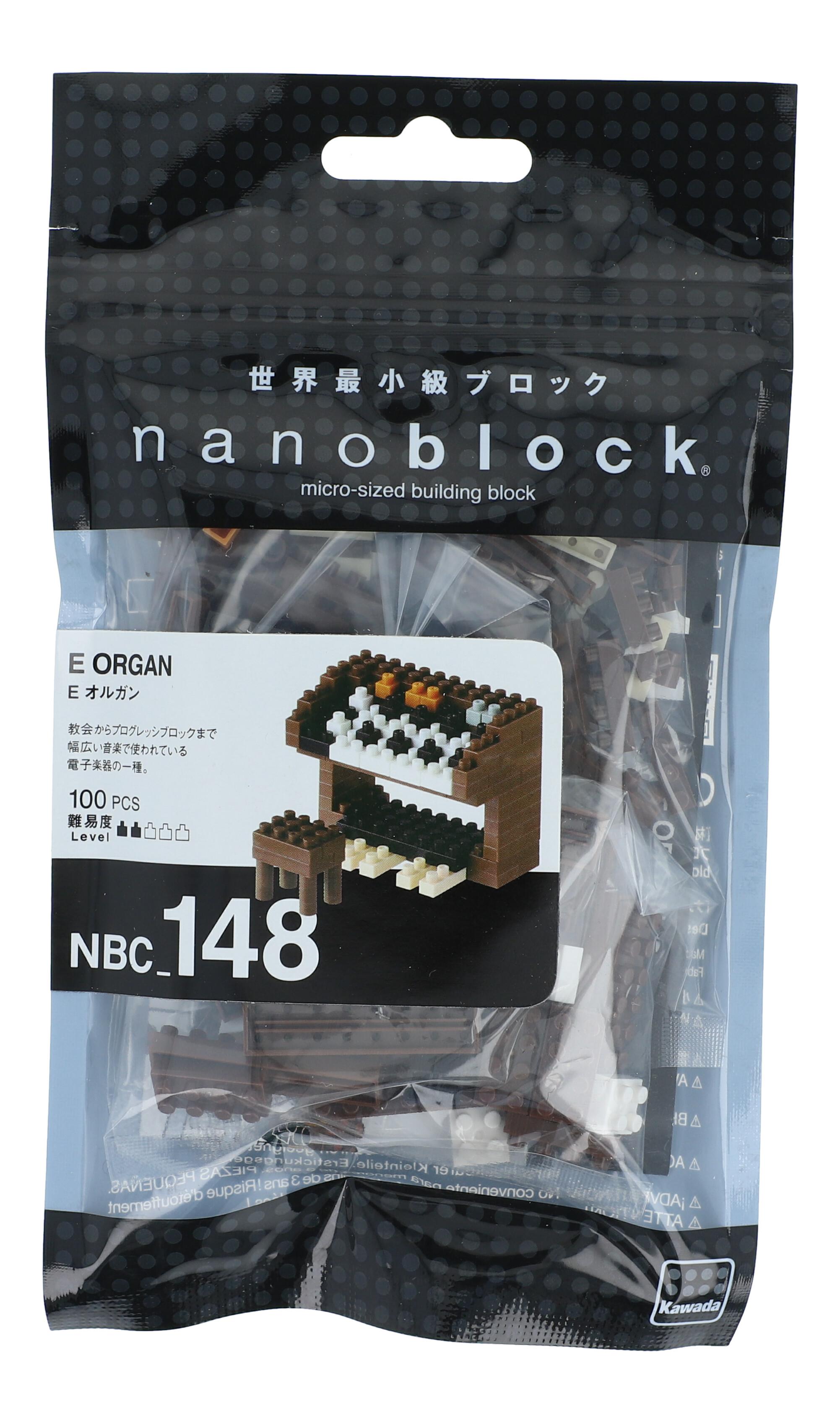 Nanoblocks Mini-Collectionen / Microsized building blocks, E-Orgel Nanoblocks Mini-Collectionen / Microsized building blocks, E-Orgel