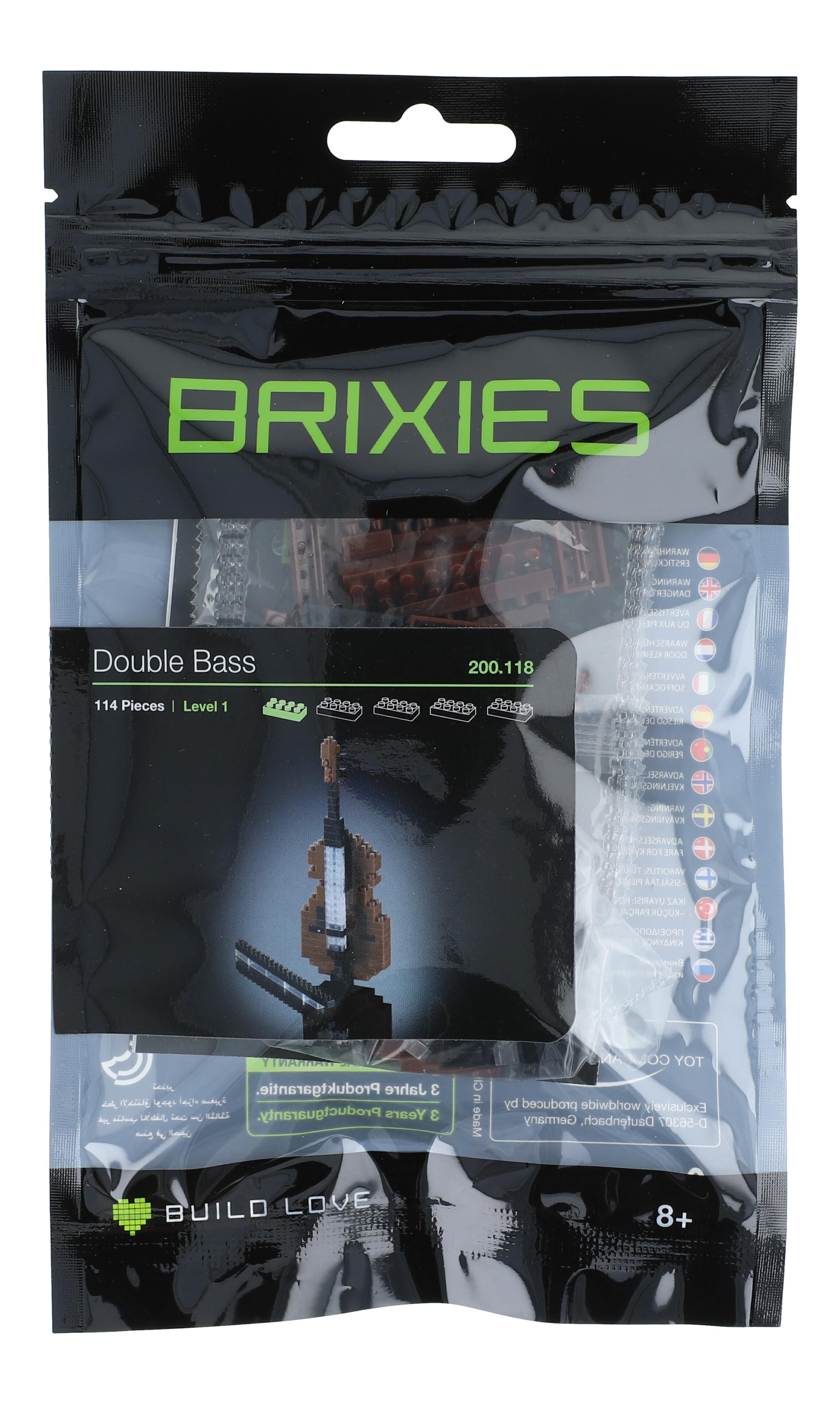 Brixies Mini-Collectionen / Microsized building blocks, Contrabass Brixies Mini-Collectionen / Microsized building blocks, Contrabass