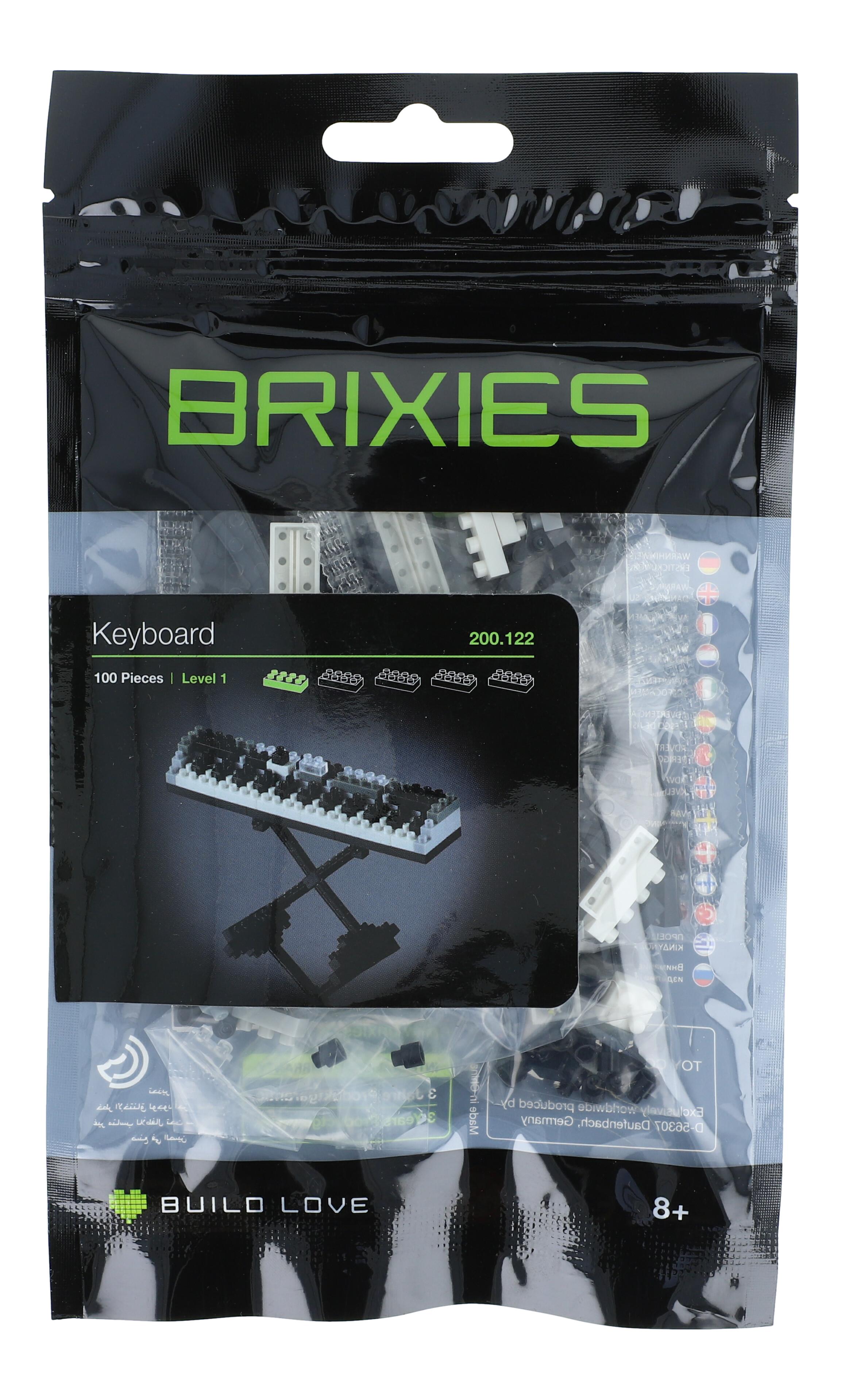 Brixies Mini-Collectionen / Microsized building blocks, Keyboard Brixies Mini-Collectionen / Microsized building blocks, Keyboard