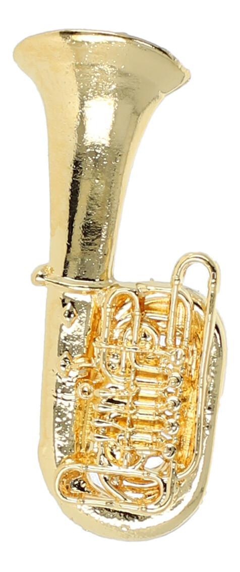Tuba-Pin, vergoldet, Blasmusik Tuba-Pin, vergoldet, Blasmusik