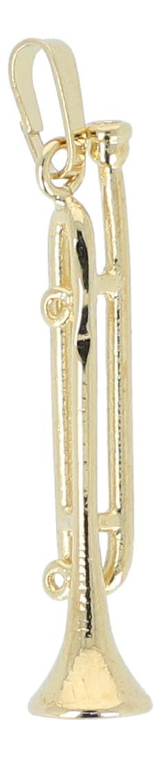 Anhänger Fanfare, ohne Kette, goldplated Anhänger Fanfare, ohne Kette, goldplated