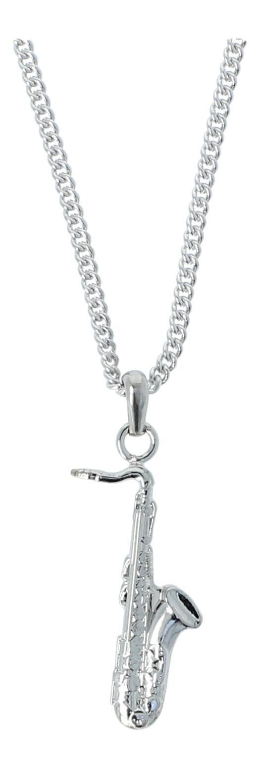 Anhänger Saxophon, mit Kette Anhänger Saxophon, mit Kette