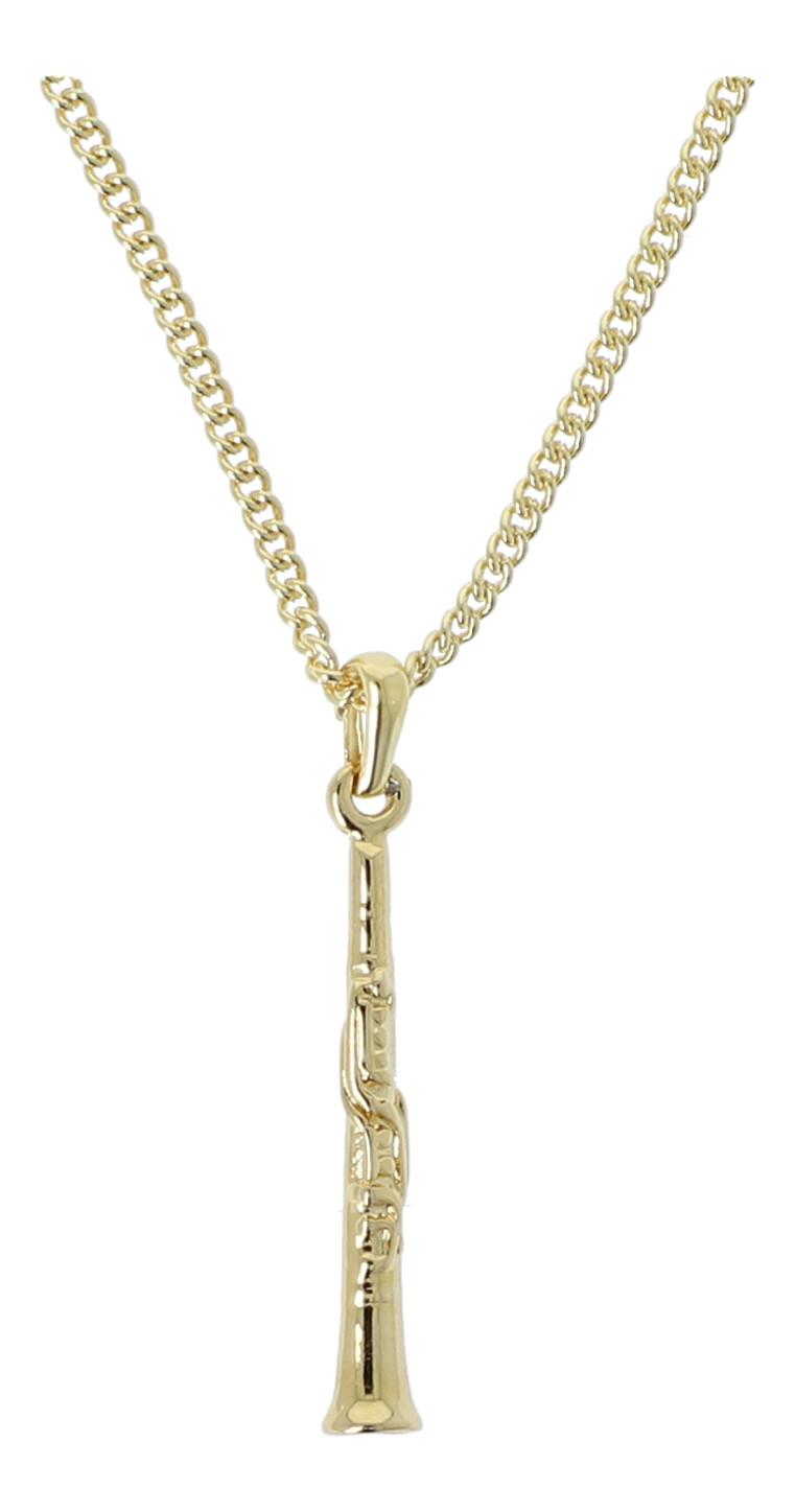 Anhänger Klarinette, mit Kette Anhänger Klarinette, mit Kette