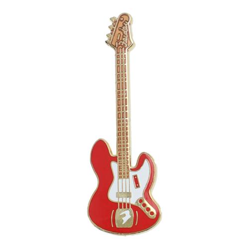 Roter E-Gitarre-Pin