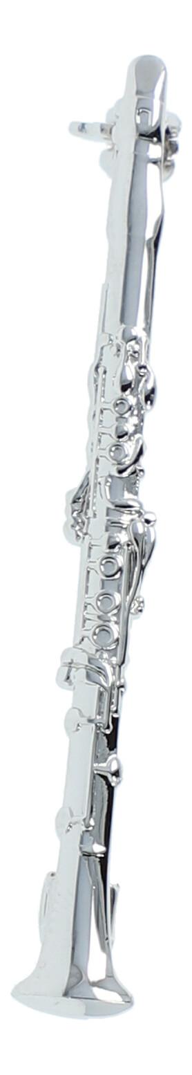 Brosche, versch. Instrumente,silberplated Brosche, versch. Instrumente,silberplated