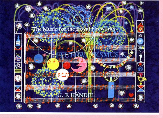 Doppelkarte, Feuerwerksmusik von G.F.Händel Doppelkarte, Feuerwerksmusik von G.F.Händel
