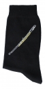 Socken mit eingewebter Querflöte, Musik-Socken Socken mit eingewebter Querflöte, Musik-Socken