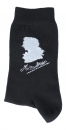 Socken Mozart-Silhouette Socken Mozart-Silhouette