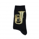 Tuba-Socken, Musiksocken, Blasmusik - Größe: 43/45 Tuba-Socken, Musiksocken, Blasmusik - Größe: 43/45