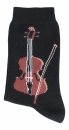 Violine-Socken, Geige, Musik-Socken