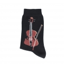 Violine-Socken, Geige, Musiksocken - Größe: 35/38